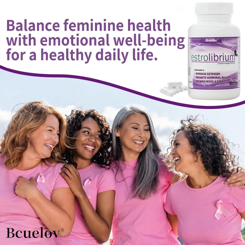 Mood Balance Supplement for Women\'s Health- Supports Relaxation, Relieves Menopausal and Menstrual Discomfort Capsules, Non-GMO