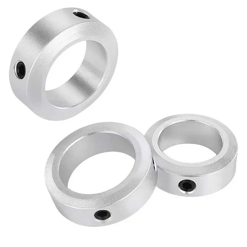 Stainless Steel & Aluminum Quick‑Release Shaft Collar, Set Screw Locking Fastener for Manual Sport Wheelchair