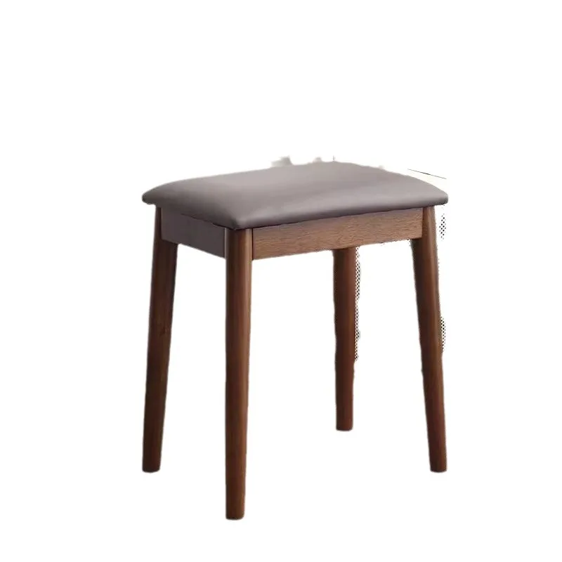 

Solid wood saddle stool, modern simple and simple makeup chair
