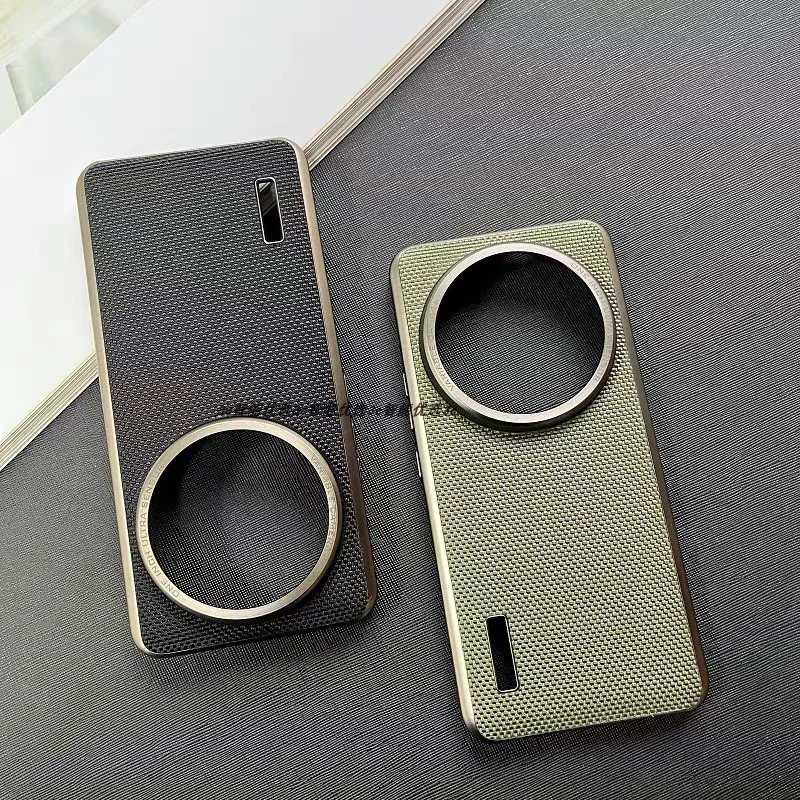Case For Xiaomi 14 Ultra 13 12S 15Ultra 5G Nylon Woven Matte Leather Skin-friendly Cover For Mi 15 Ultra 14 13 12 Luxury Bumper