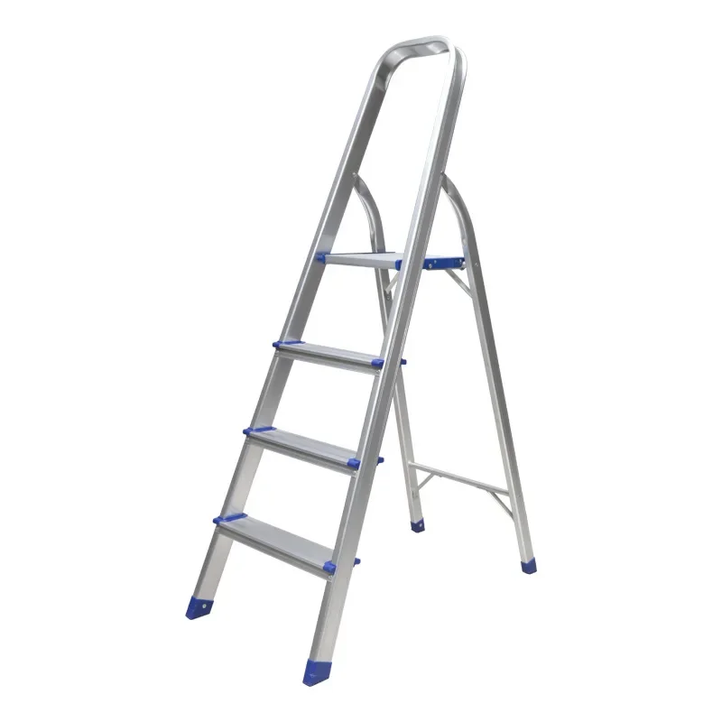 Aluminum alloy ladder household folding herringbone ladder thickened indoor lightweight multi-functional stairs portable small e