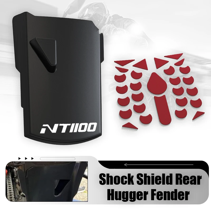 FOR HONDA NT1100 NT 1100 DCT 2022 2023 2024 2025 NT1100 Motorcycle Accessories Rear Shock Shield Fender Mudguard Splash Shield