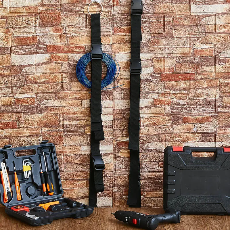 Storage Strap With Extension Cord Adjustable Heavy-duty With Multifunctional Buckle Strap Cable And Wire Storage Strap