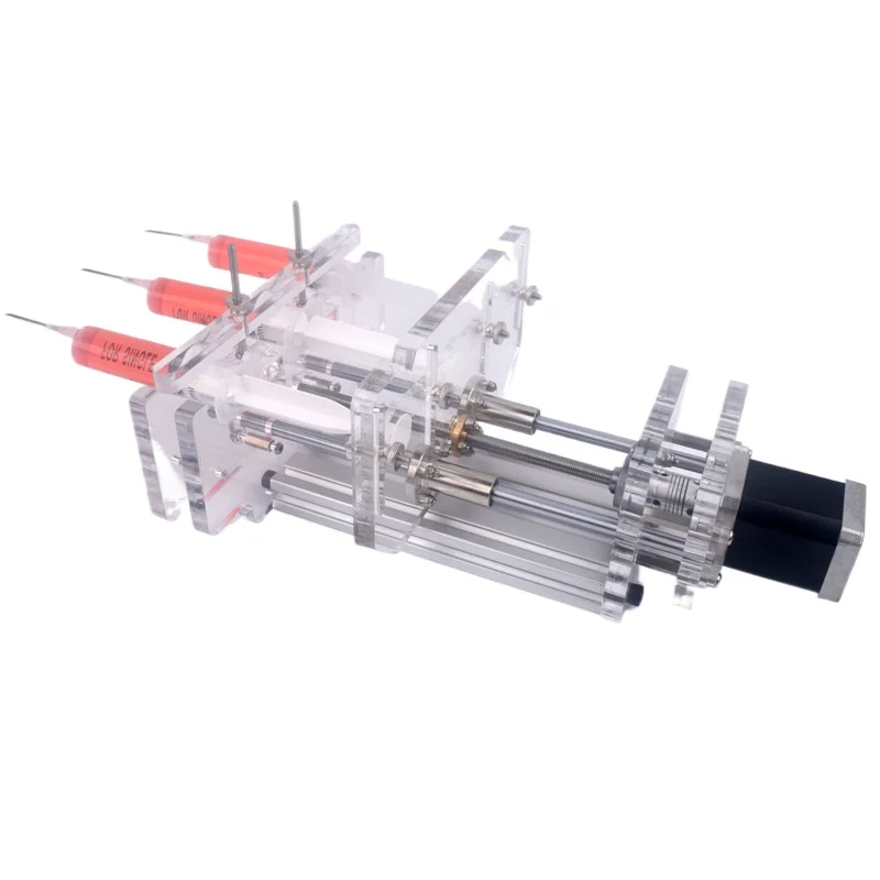 For Three-channel Syringe  Flow Control Speed, Laboratory Micro , Liquid Dispensing Machine, Automatic Injection Drip