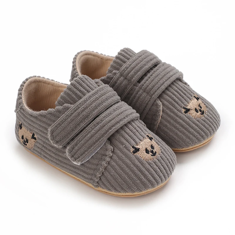 New Popular Cartoon Newborn Boy Girl Shoes First Walker Baby Shoes Rubbr Non Slip Sole Lovely Casual Shoes