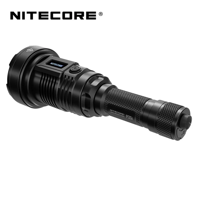 NITECORE P35i LEP Flashlight 3000 Lumens Rechargeable Ultra Long Range Search light With 5000mAh Battery+RSW2i Remote Switch