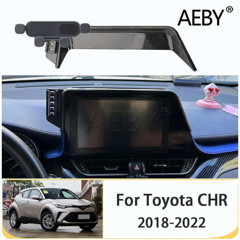 

Mobile Phone Holder Car For Toyota CHR 2018 2019 2020 2021 2022 C-HR Stable GPS Fixed Bracket Navigation Stand Base Special Auto