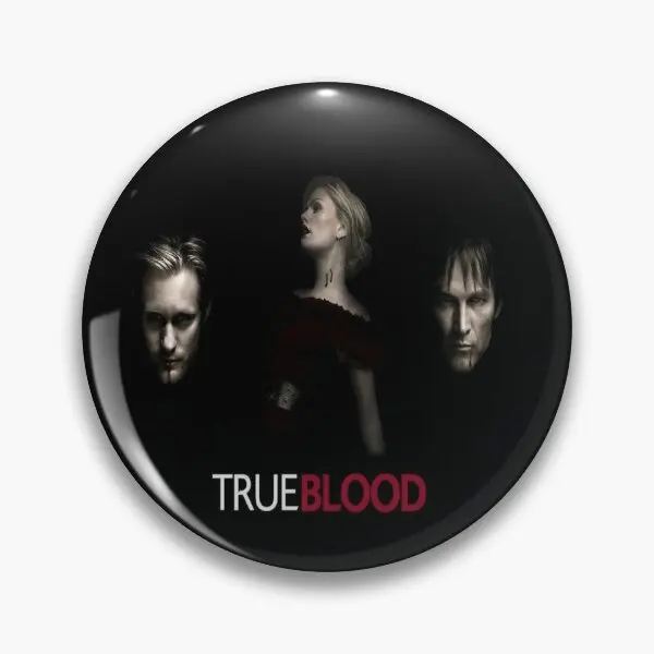 True Blood Eric Sookie Bill  Soft Button Pin Lapel Pin Hat Lover Clothes Collar Brooch Cute Decor Cartoon Creative Jewelry Metal
