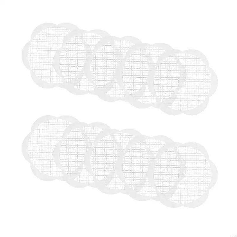 

97qd 10pcs Antiblocing Filter Screen Screen Disposaters Disposater