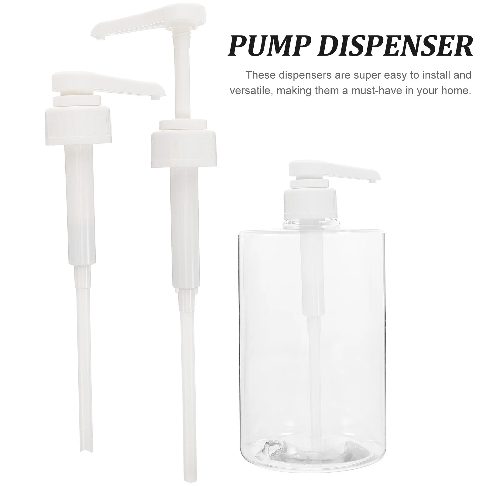 5 قطعة مضخة استبدال الزجاجة صنعة بديعة عملية لمستحضرات شراب الشامبو نسيج ناعم متانة عالية #2