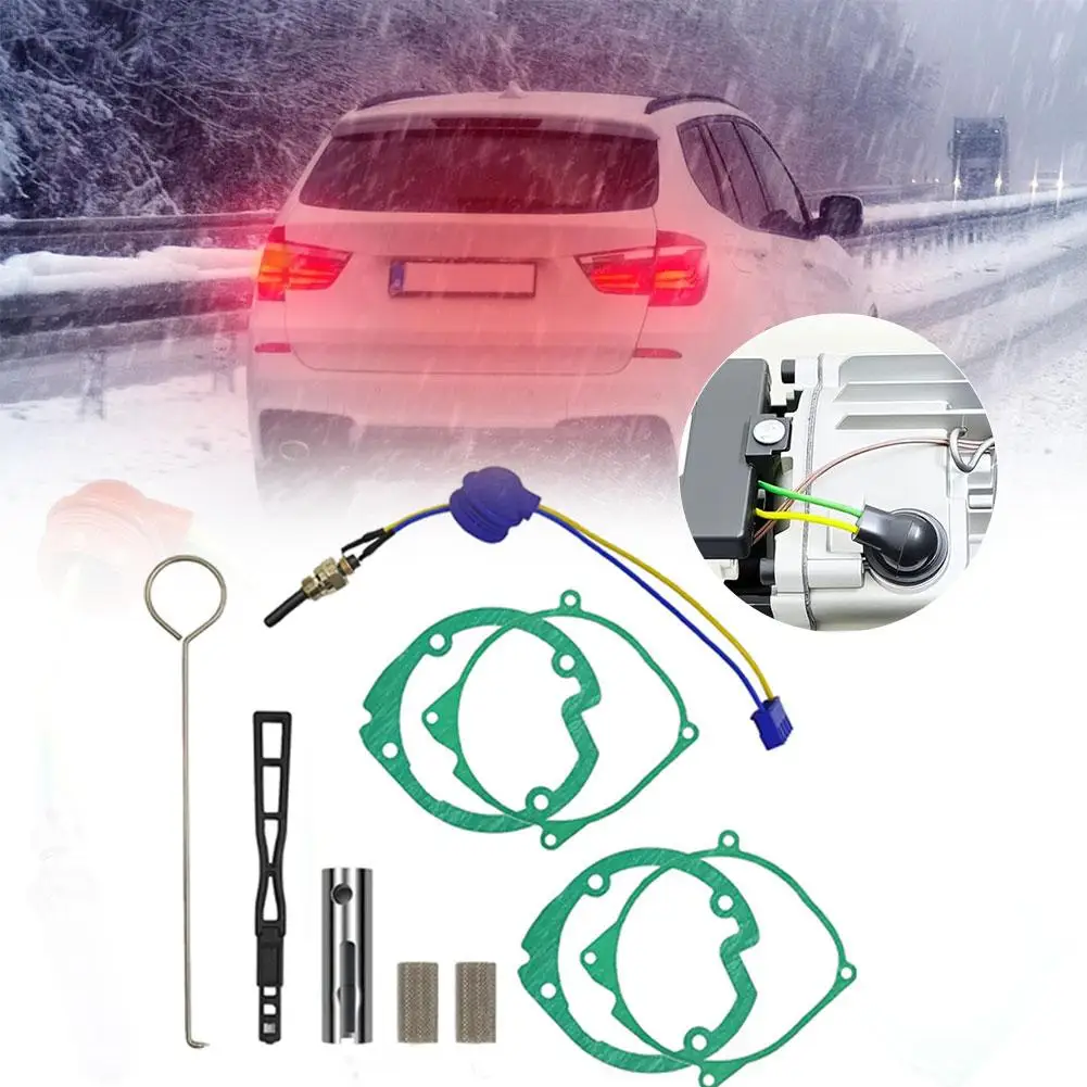 

Керамический электрический автомобильный отопитель 12В с силиконовым нитридным красным колпачком, поршнем, аксессуарами для воздушного отопителя и иглой зажигания