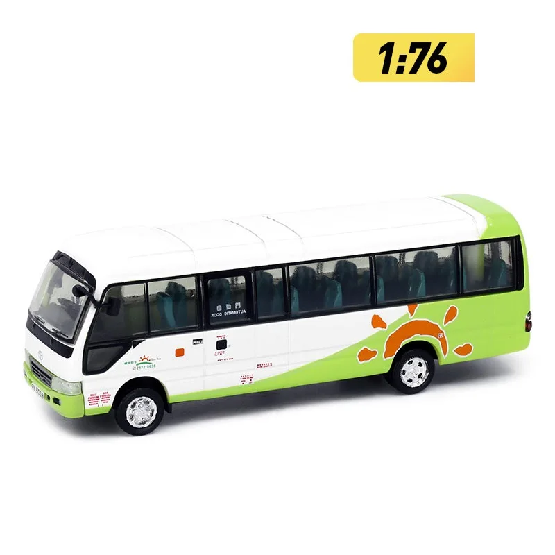 

Tiny 1:76 Sun Bus Toyota Coaster Diecast Simulation Model Cars Toys