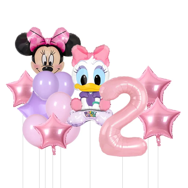 Classic Donald Duck Cartoon Balloon Set Party Decorative Balloons Combination Kit view 3