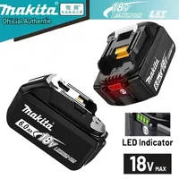 Original Makita 18V 6.0Ah Lithium-Ion Battery Pack for Electric Drill/Impact Driver/ BL1850B Compatible OEM Tool Battery