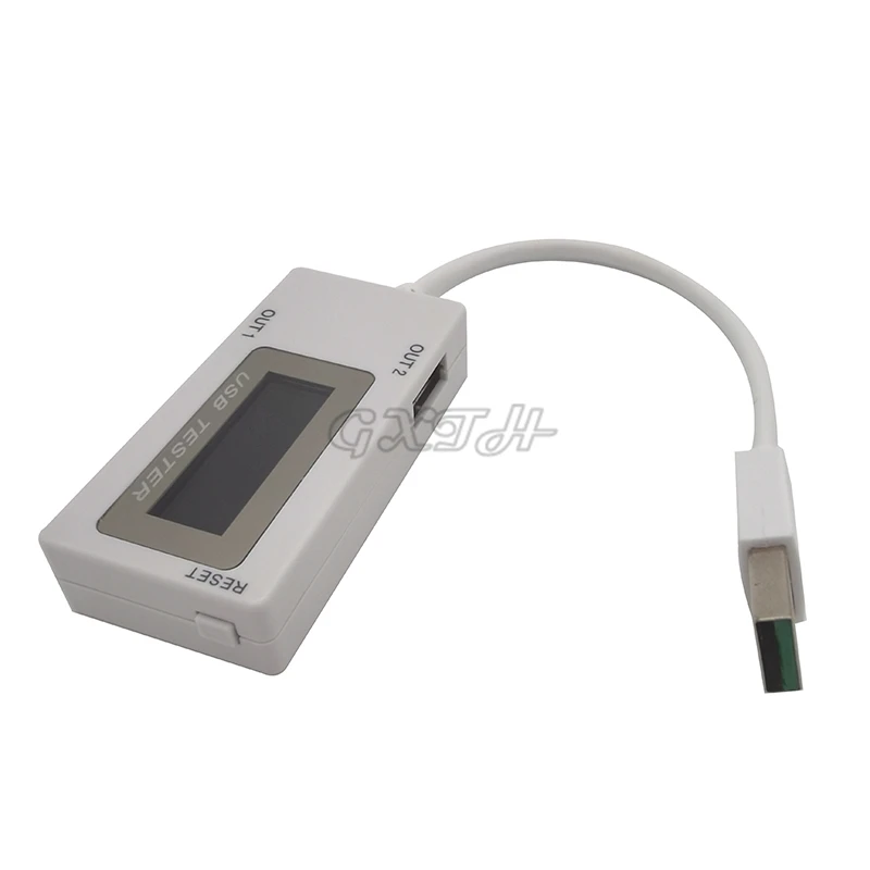 10 In 1 Dual USB Voltage Ammeter Charging Tester USB Test Meter Timer Flash Charge