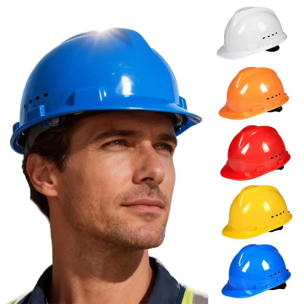 Construction Safety Helmet Hard Hat Ventilation System Adjustable Breathable Men Women Outdoor Work Security Helmet