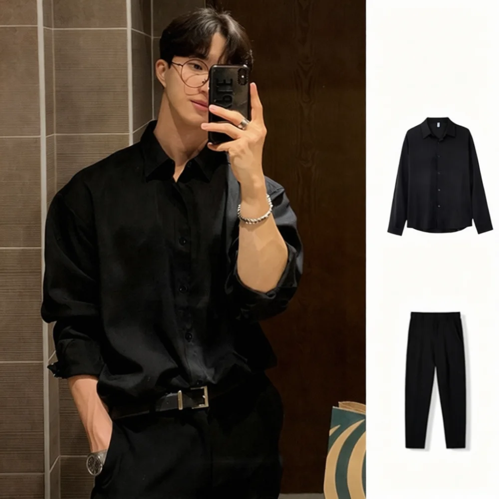 Chemise à manches longues pour - Men'S Vintage Formal Wear avis et prix