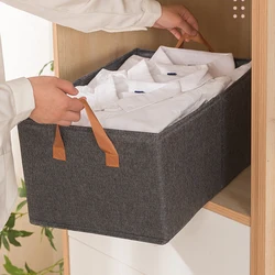 Foldable Jeans Sweater Storage Closet Organizer Clothes Boxes Student Dormitory Wardrobe T-shirt Pants Clothing Separation Box