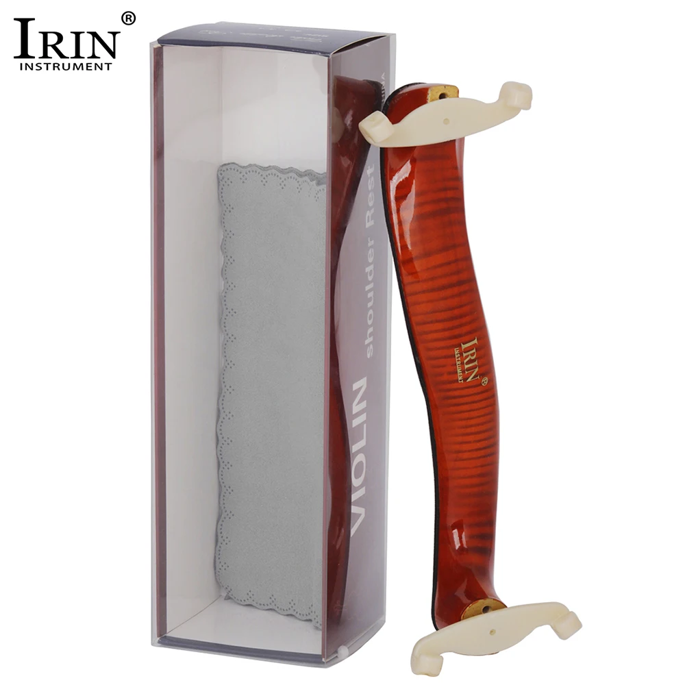 IRIN وسادة كتف الكمان سلسلة عالية الجودة ملحقات الآلات الموسيقية قابل للتعديل خشب متين كمان الكتف بقية الدعم