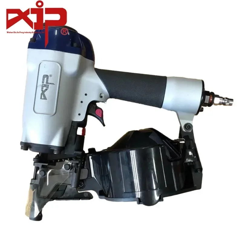 

CN51E Coil Siding Nailer Industrial Grade White Pneumatic Coil Nail Gun Pneumatic for Siding Sheathing Fencing Roof Decking