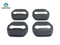 4 pcs Black Car Door Lock Protective Cover for Infiniti EX25 EX35 Q50 Q60 JX35 FX35