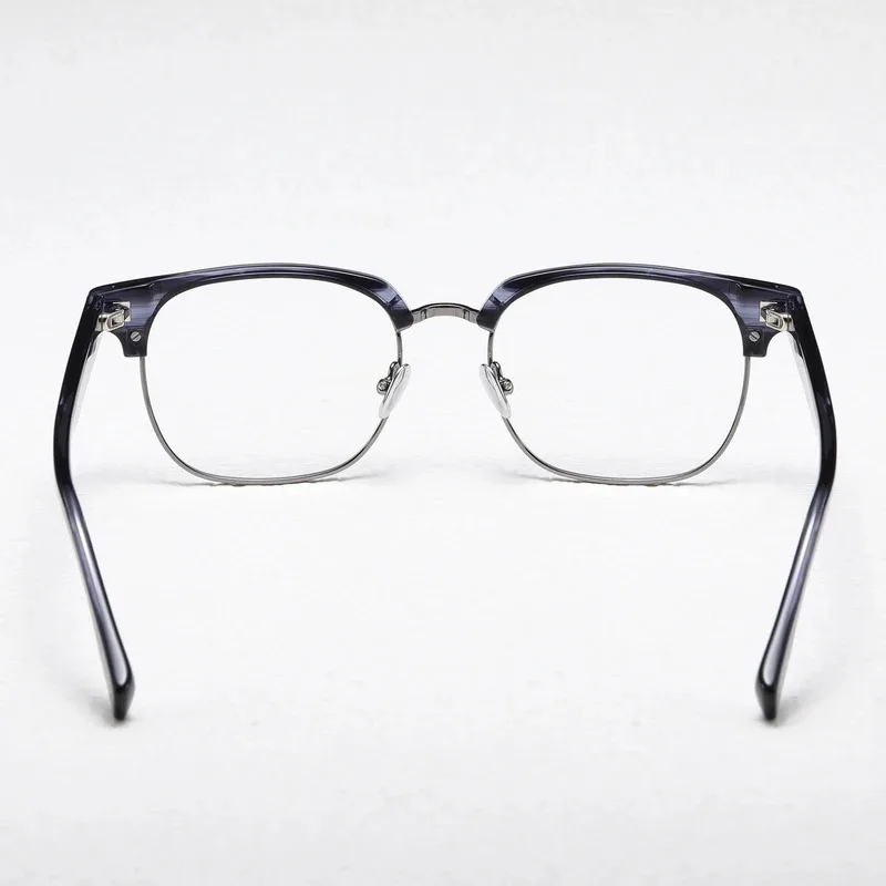 BIG-BOSS Same Style Acetate Glasses Frame Business Pure Titanium IP Eyeglasses Frames Men Women Eyebrow Made in Shenzhen 519