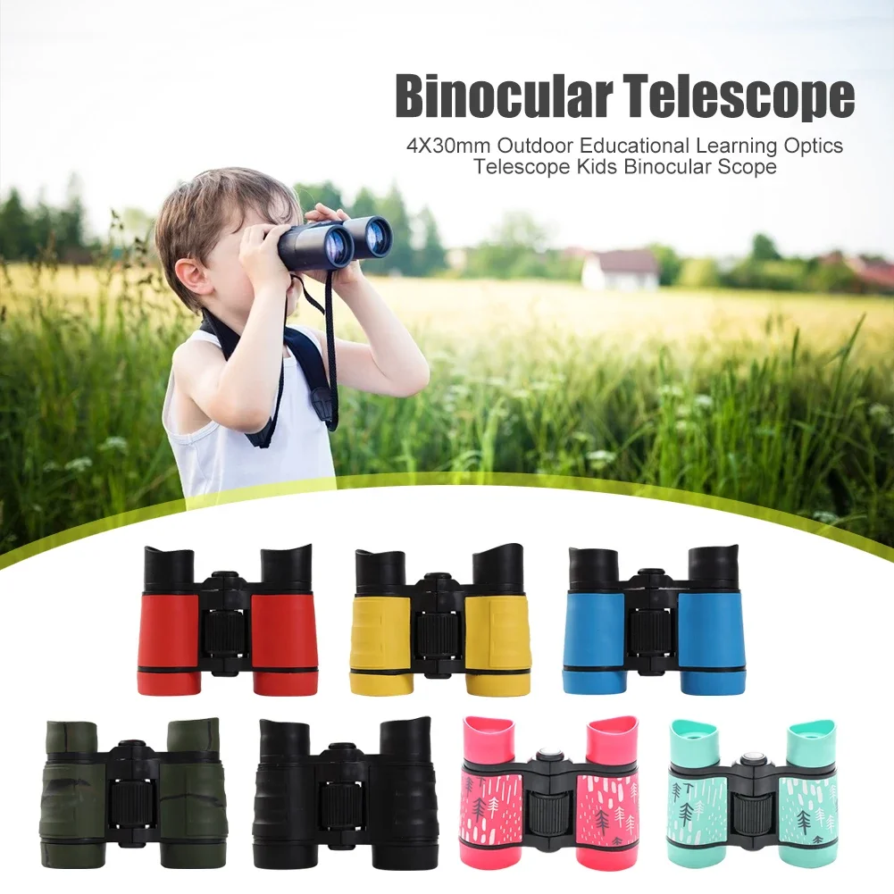 Binoculars Telescope Folding Children  High definition Scope Outdoor Outdoor Mini Binoculars Telescope Scope Camouflage Toy Kids