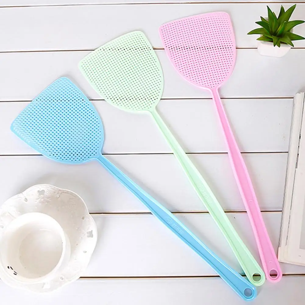 Unbreakable Fly Swatter Heavy Duty - Extra Large Wide Surface with Reinforced Frame & Flexible Handle, Effective Pest Control