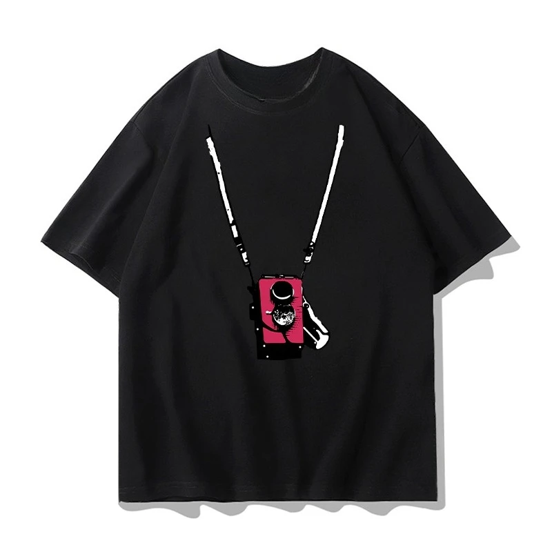 

Kamen Rider Short Sleeve T-Shirt Men's Summer 2025 New Emperor Riding Peripheral Clothes Teen Anime Half Sleeve Trendy Brand