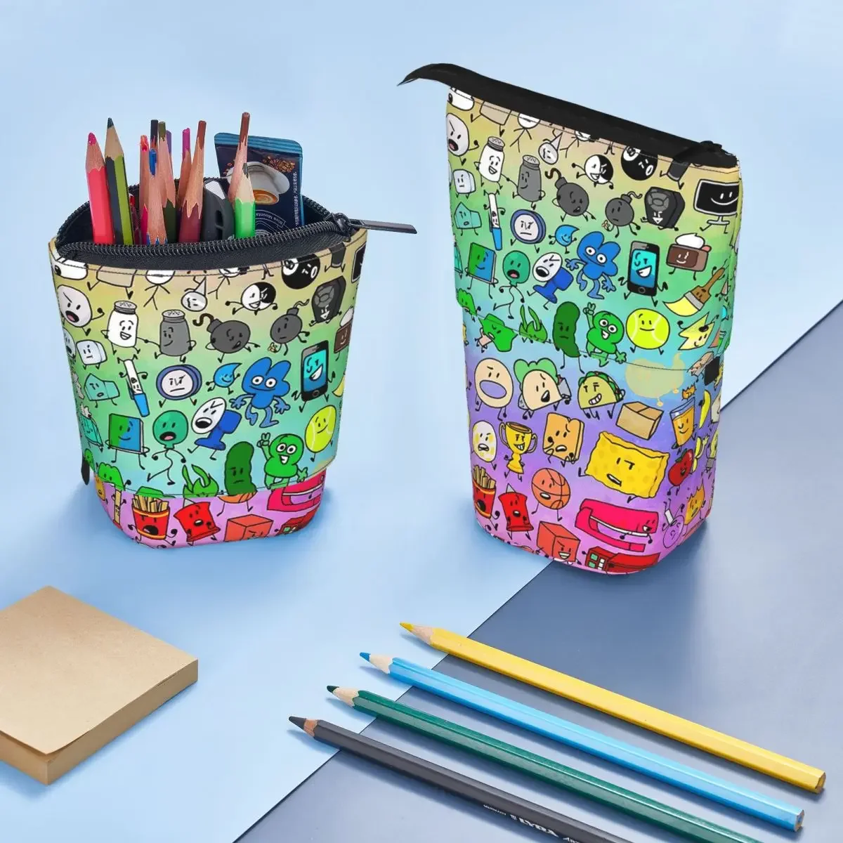 bfdi-inanimate-insanity-all-characters-rainbow-estojo-de-lapis-reversivel-para-meninos-e-meninas-caixa-de-canetas-bolsa-de-lapis