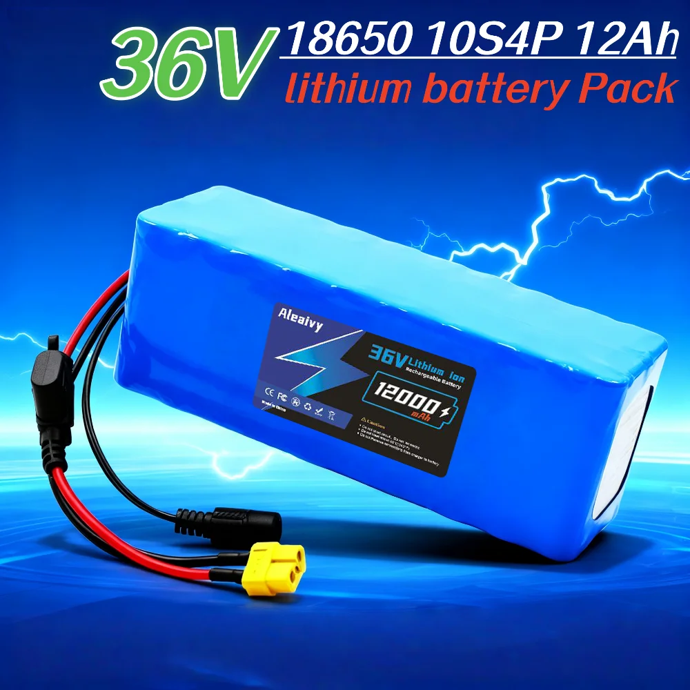 

10S4P Electric Scooter 12000mAh 36v Lithium Battery 18650 battery pack 36V 12Ah Electric Scooter Electric Scooter Battery 36v