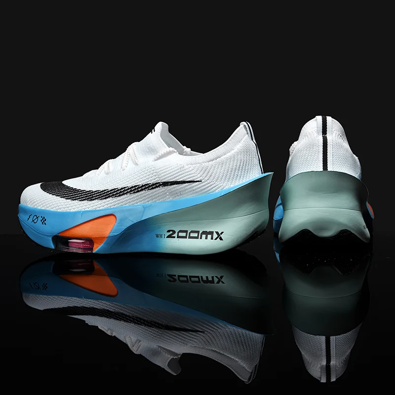 Casual Sneakers Air Cushion Running Shoes Jogging Marathon Men Sports Breathable Lightweight Comfortable Nonskid Leisure Sneaker