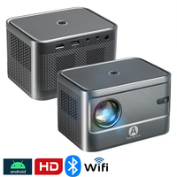 A002 Portable MINI Projector Android TV WIFI Smart Home Theater Cinema Videoprojector Beamer Bluetooth Smartphone for 1080P 4K