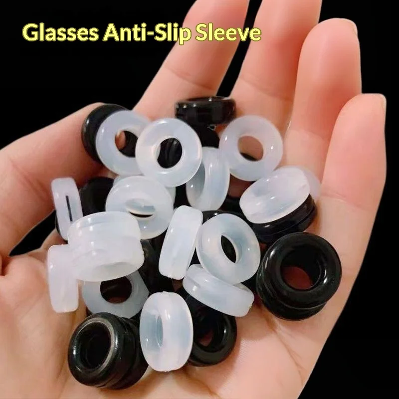 Silicone Eyeglass Anti Slip Ear Grips Spectacle Temple Holders Soft Rubber Glasses Frame Retainer Prevent Slipping