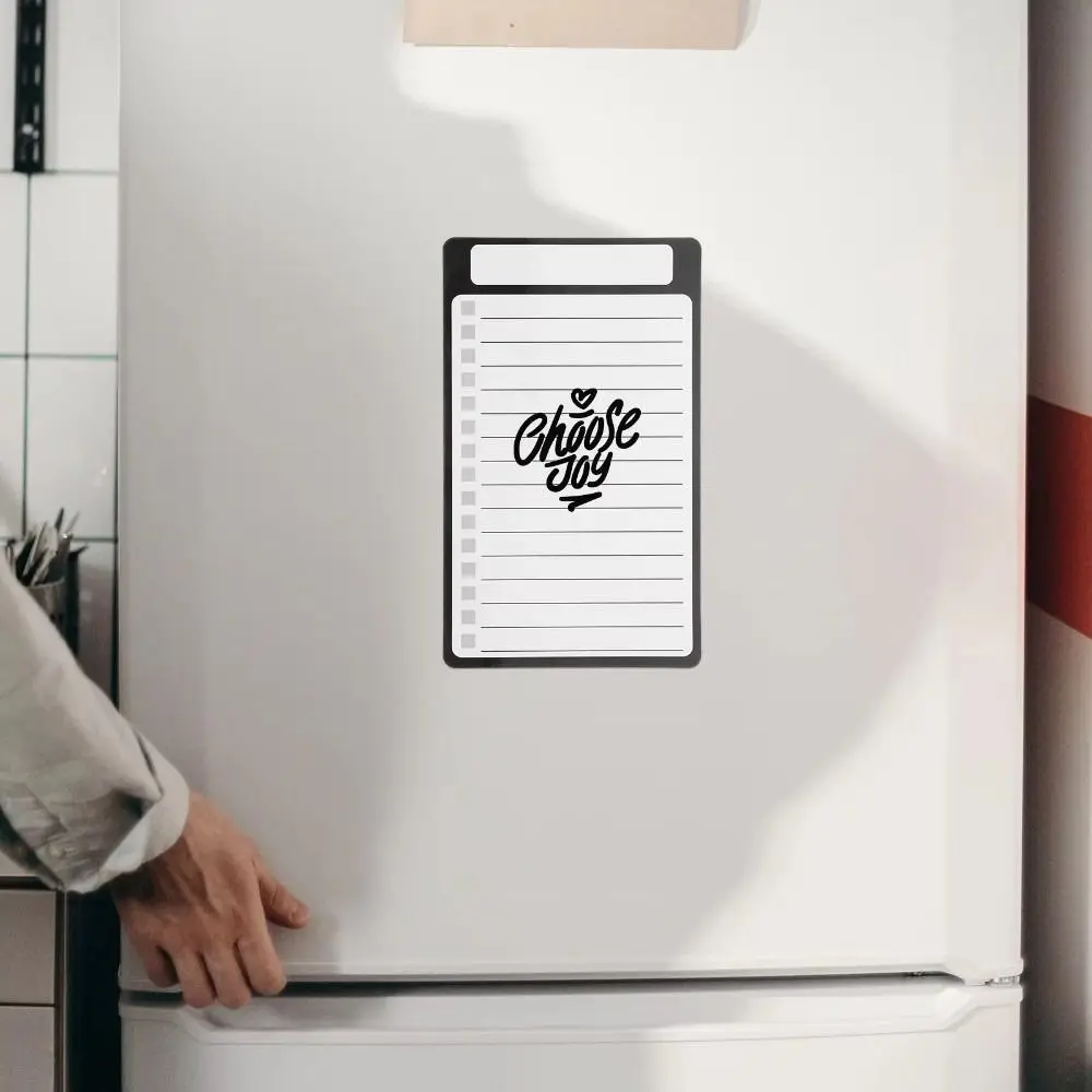 Durable Magnetic Checklist Board Dry Erase Erasable Fridge Whiteboard Planner To Do List Memo Board Study Schedule