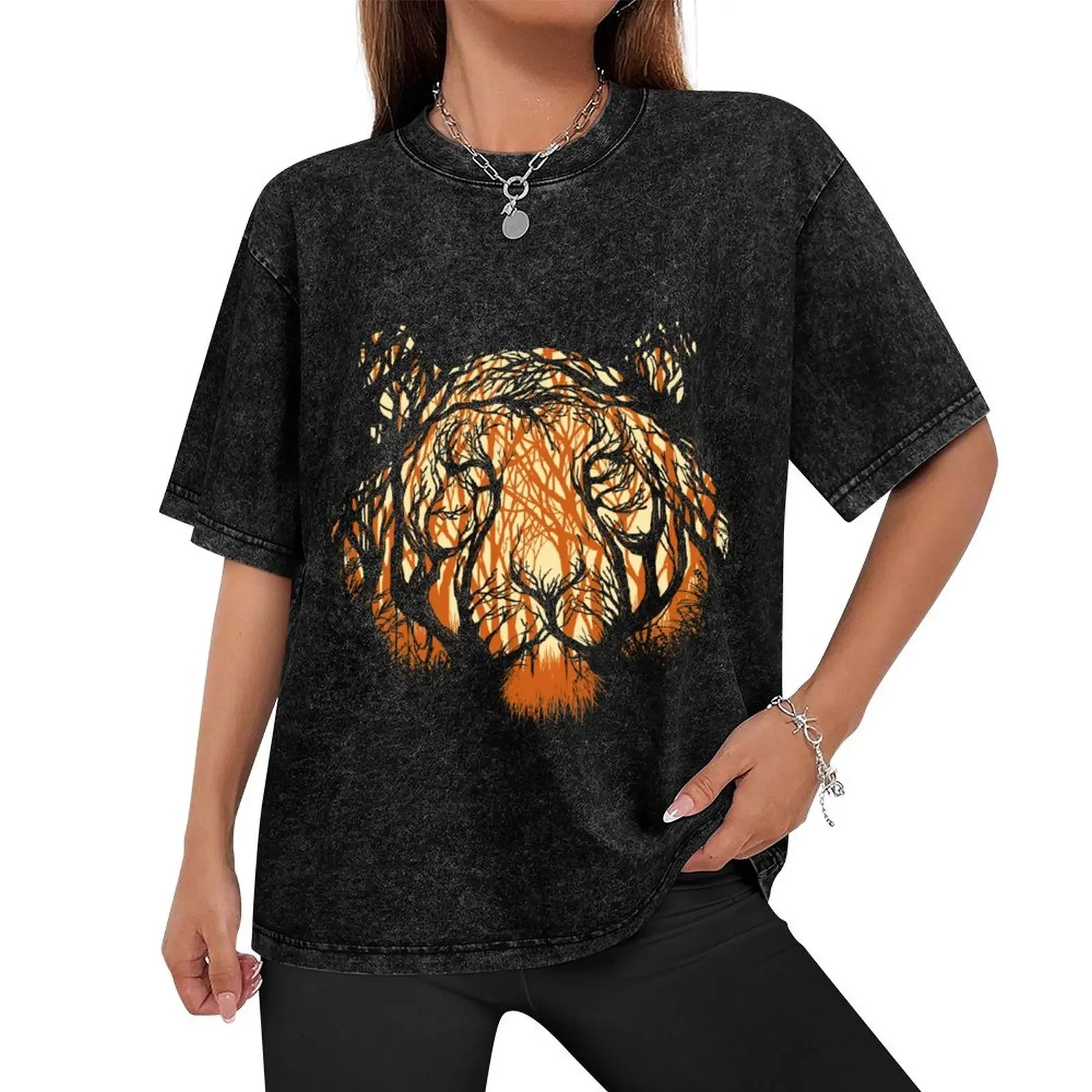 Hidden Hunter T-Shirt Blouse aesthetic clothes summer top vintage graphic tee outfits for men