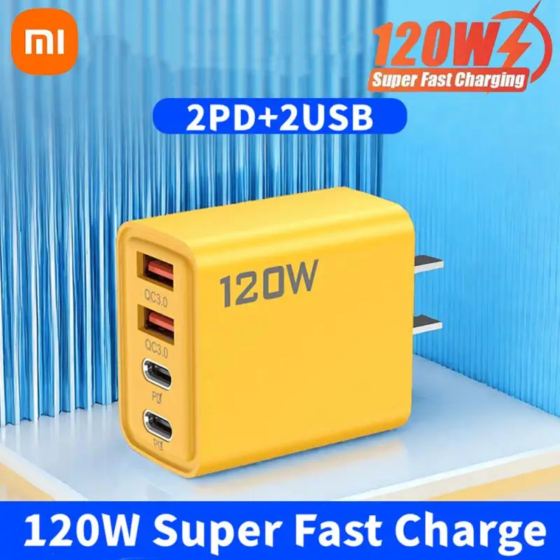 120W Original Xiaomi Charger Turbo Fast EU Wall Hypercharge Adapter Usb 6A Type C Cable For Mi 13 12 11 Ultra 11T Pro X4 X5