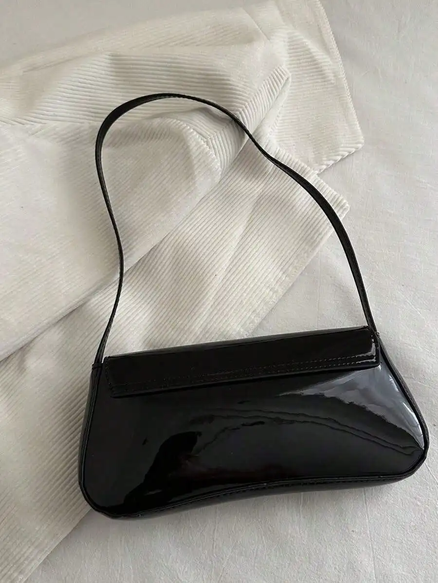 Bolso vintage de piel sintética aceitada para mujer: para citas, trabajo, viajes y uso diario