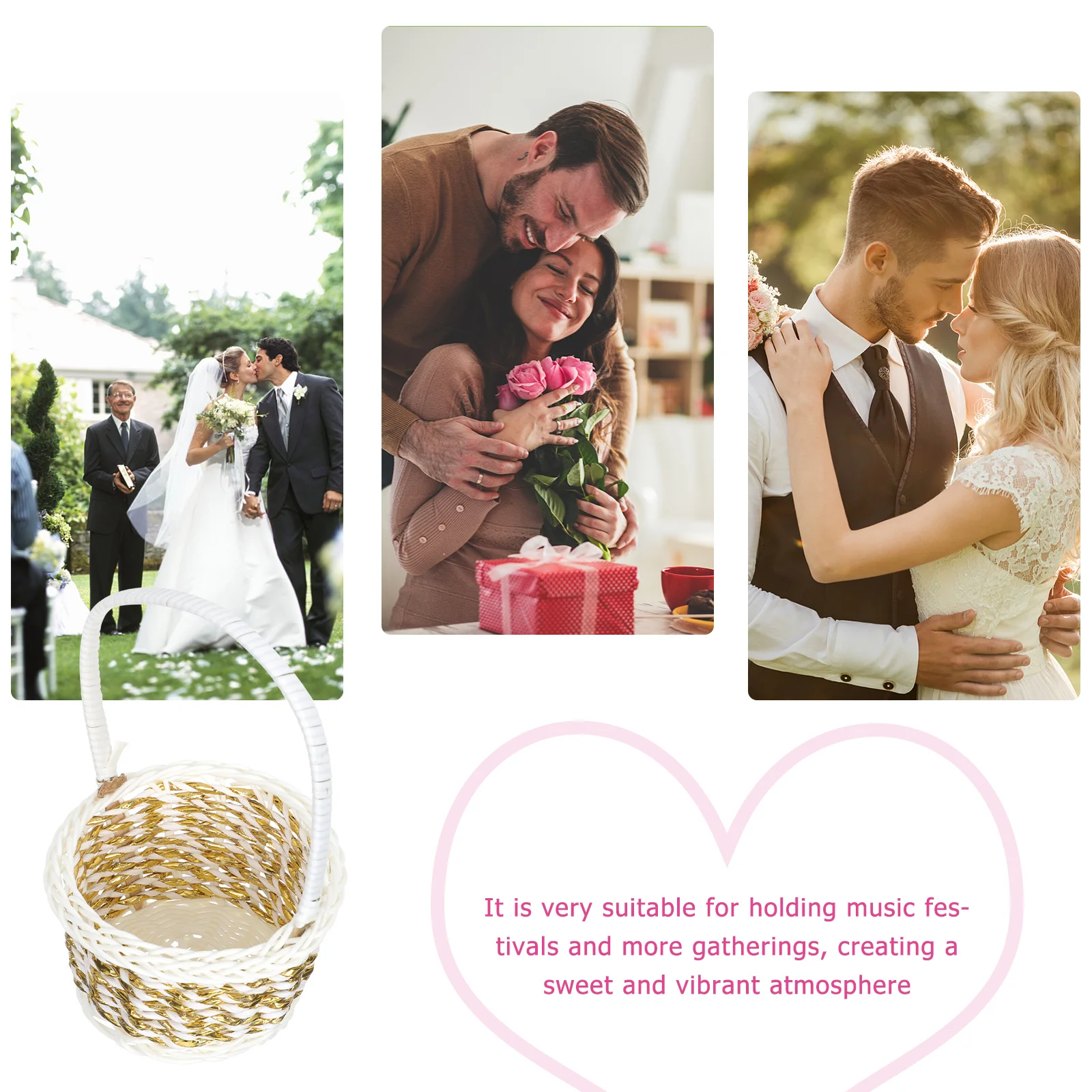 

6Pcs Storage Baskets Woven Handheld Multi-Functional Fruit Vegetable Egg Basket Home Organization Container Sundries Storage