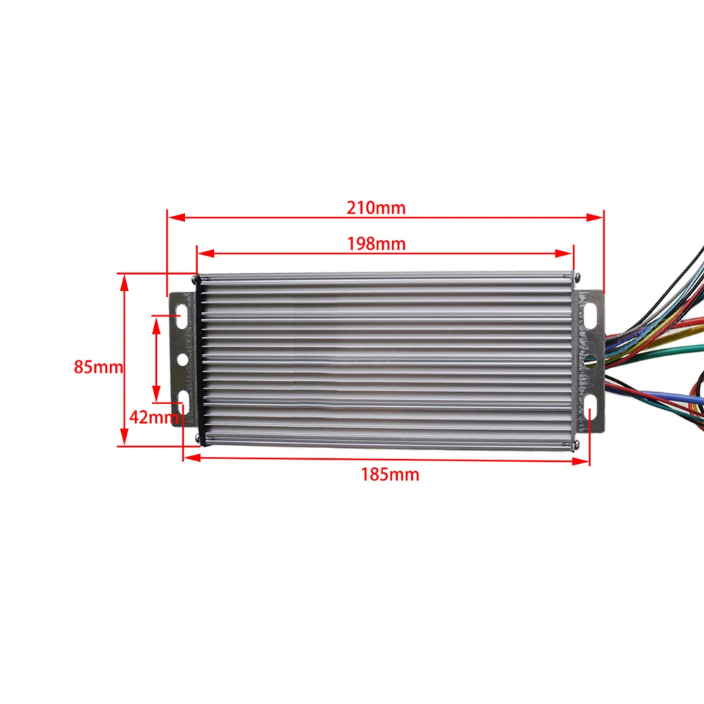 

High Power 900W/1800W Brushless Motor Drive Sensorless with Hall Effect DC Motor Controller for Three-Phase Brushless DC Motor