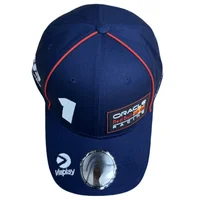 2025 Nuevo Red Bull Racing Team Racing Hat Béisbol Pato Sombrero Lenguaje Borde Doblado Kart Driver Fan Hat