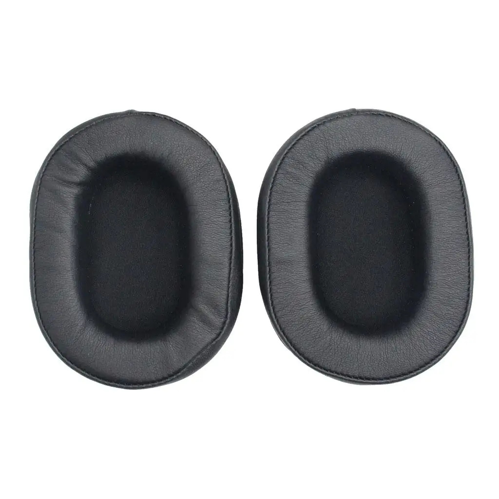 Ear Pads Cushions Replacement for Audio-technica MSR7 M50X M20 M40 Black