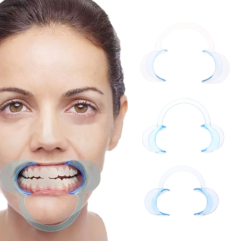 1Pc C Mouth Opener Orthodontic Mouth Support Dental Support Mouth Expander Oral Consumables