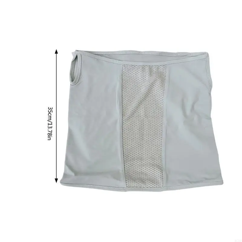 Sunshade Face Cover Mask a prueba Sunshade Neck Gaiter para verano aire libre Mask unisex a prueba H7EF