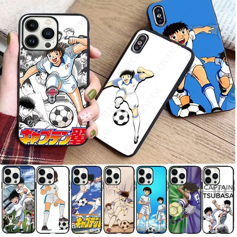 Captain Tsubasa Ozora Genzo football Coque Phone Cover For iphone 16pro 15pro 14pro 11pro 12pro 13pro max 16plus 7 SE XR Cases