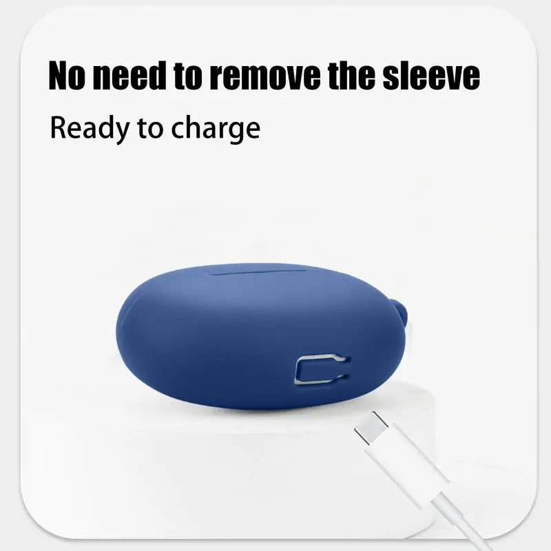 Silicone Case For Real Me Buds Air 6 Pro Protective Earphone Cover Anti-drop Charging Box Sleeve For Earphones