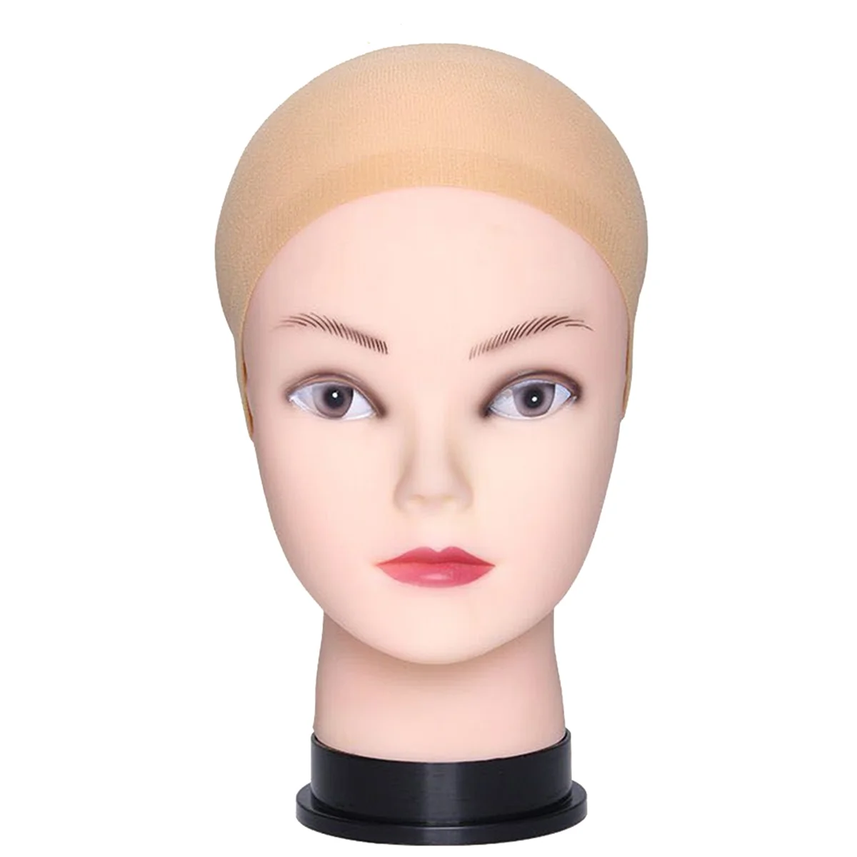 ONCE Nylon Wig Cap Ultra-Thin Elastic Natural Transparent HD Wig Cap Suitable for Front Lace Wig Summer Wear Comfortable,20Pc