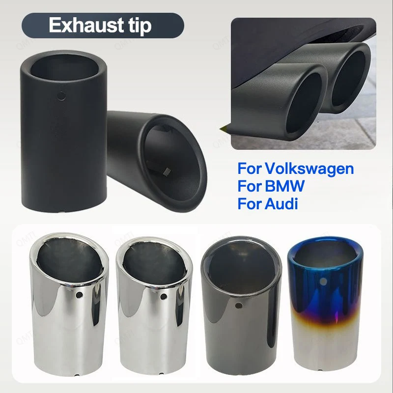 

Наконечник выхлопа для VW Volkswagen JETTA/SAGITAR/POLO/GOLF 7/Passat/Tiguan для BMW 325i 328i для Audi Q5/A4/A3, наконечник глушителя