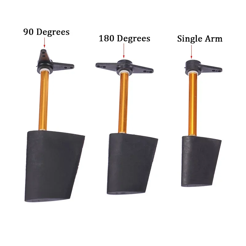 Good Quality Nylon Steering Rudder Plastic Rudder for RC Boat Height 28mm/36mm/44mm/52mm 90 Degrees Or 180 Degrees Or Single arm