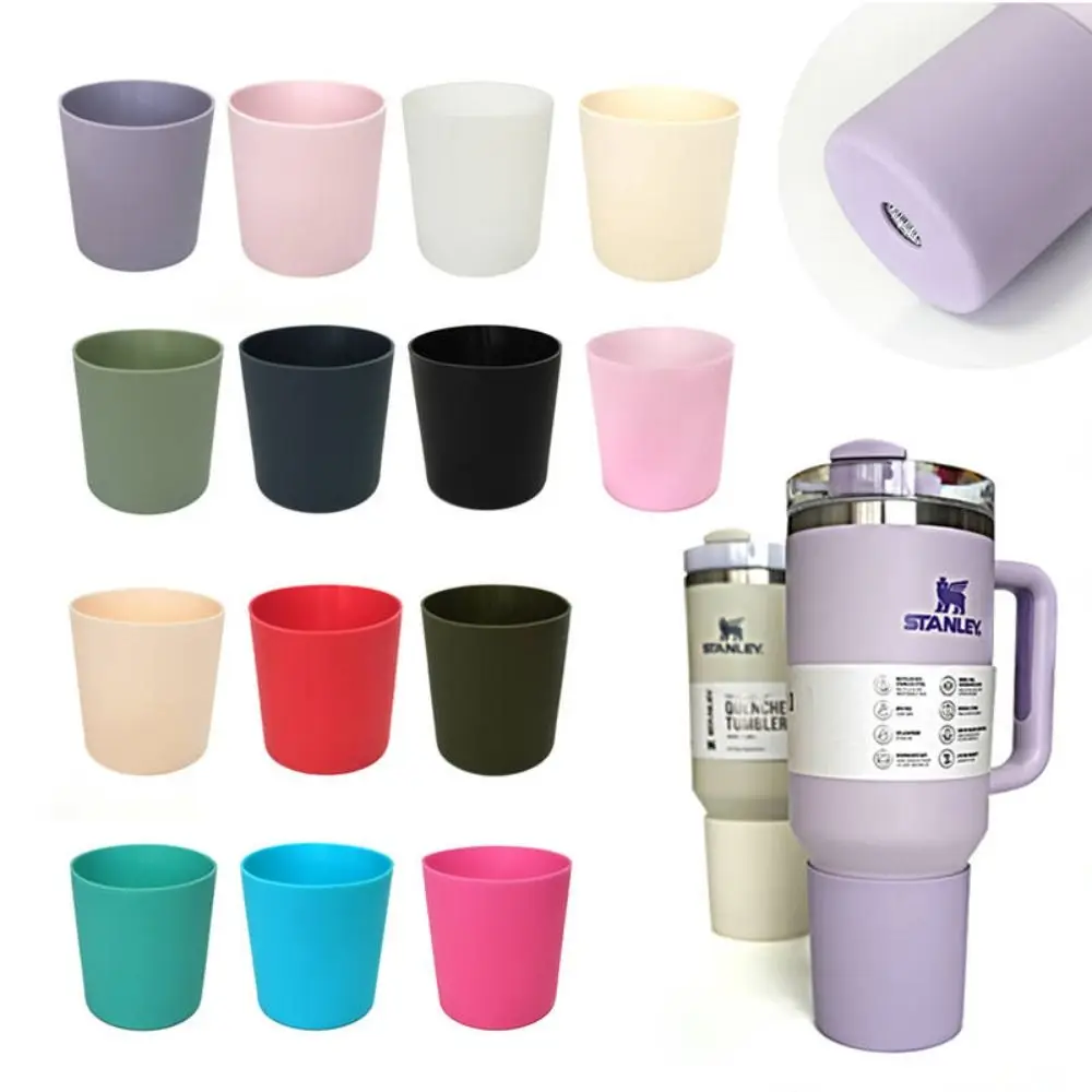 Durable 7.5cm Silicone Bottle Bottom Sleeve Anti-Slip Thickened Water Bottle Protective Case Water Bottle Pad For Iceflow 40 oz
